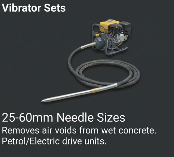 Concrete Vibrator Needle and Motor